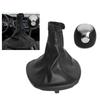 5 Speed Gear Shift Knob Gear Shifter Dust Cover For Alfa For Romeo For Mito 08-13, 55344848 156088073 Interior Accessories