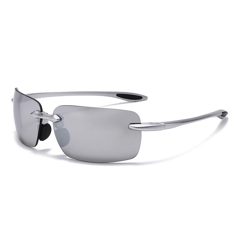 New Frameless Square Men s Sports Sunglasses - Classic European American Style