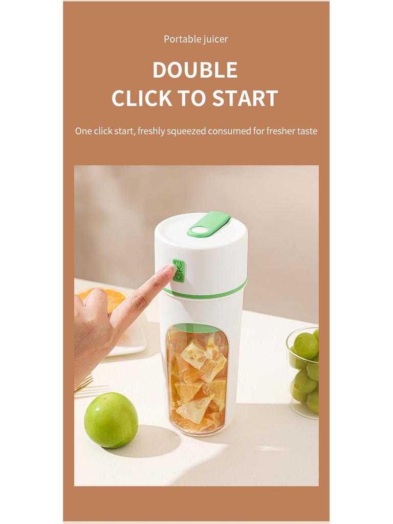 Wireless Portable Mini Electric Juicer with USB Charging