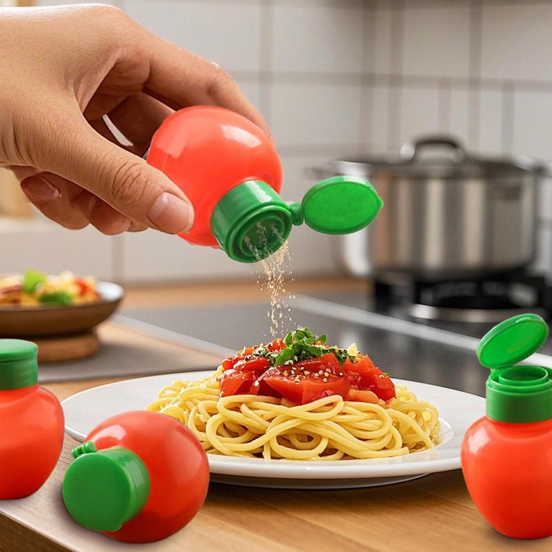 Pepper Shaker Salt Shaker Dispenser Storage Containers Refillable Seasoning Containers Kitchen Gadgets Portable for Home Travel