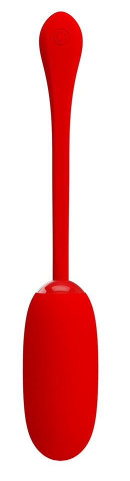 Oeuf Vibrant Julius Rouge 8 x 3.2cm - Pretty Love - Oeufs Vibrants