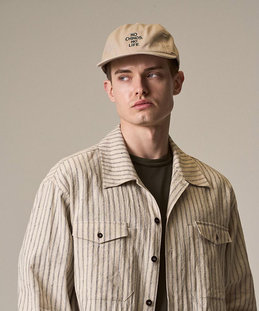 Laijeuaenbillou No Chinos No Life. Ball Cap Beige