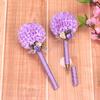 1PC Creative Coloful Flower Bow Bonny Ballpoint Pen Fresh Long Stick Sign Pen For Wedding Gift