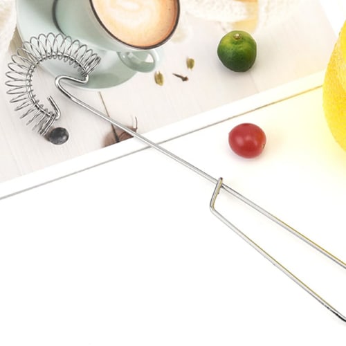 WOSIIKSLL Stainless Steel Hand Whisk, Easy To Clean and Store, Durable and Sturdy Manual Coil Whisk