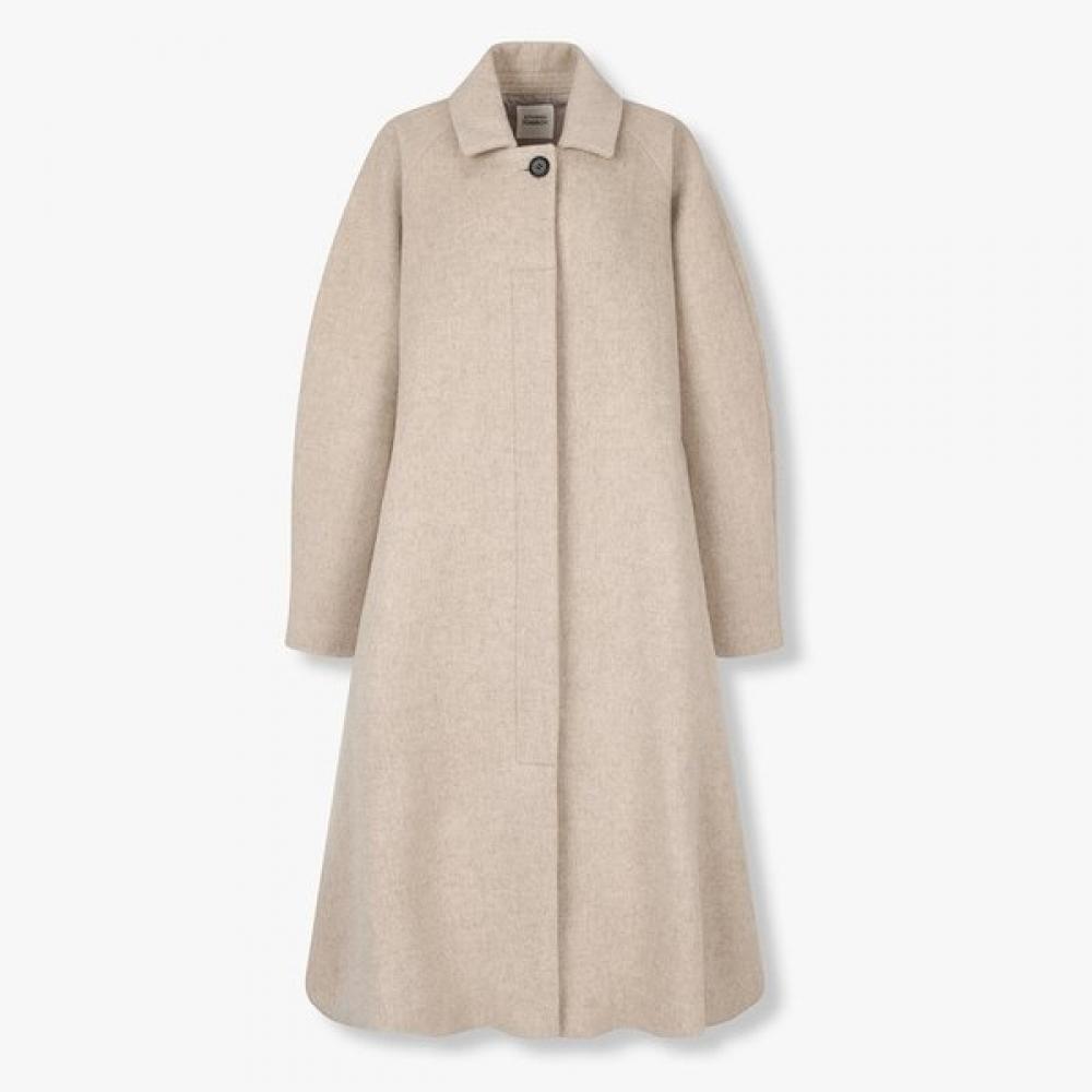 

Studio Tomboy Volume Hem Single Wool Coat 9105411223ct blacks/OS