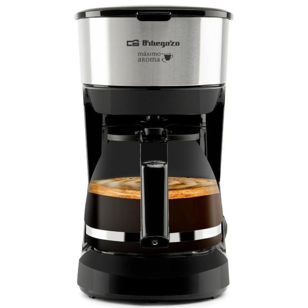 Orbegozo 18486 Drip Coffee Maker 6 Cups Silver/Black