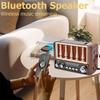 Portable Vintage Radio Classic Retro Solar Emergency Radios Receiver Multi-functional TWS Setero Bluetooth Speaker TF USB