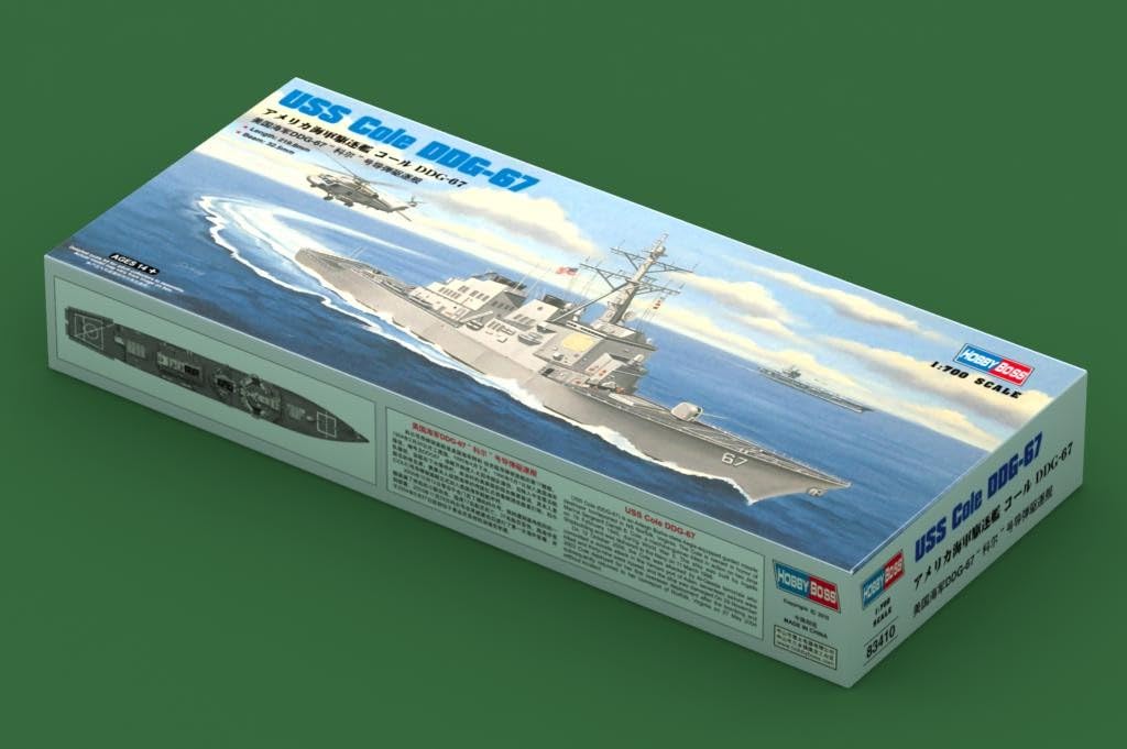 Hobby Boss 1/700 Ship Series US Navy Destroyer Cole DDG-67 Plastic Model