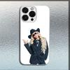 Singer B-Beyonce Cowboy Phone Case For iPhone 16,15,14,13,12,11 Plus,Pro,Max,XR,XS,X,Plus,SE,Mini Transparent Soft Cover