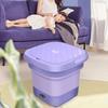Foldable Portable Washing Machine Mini Underwear Blue Light Sterilization Clothes Washer