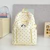 School bag schoolbag ins style versatile high value polka dot Korean girl light first big travel backpack