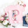 T-shirt Capybara Vêtements Enfants Été T-shirts Graphiques Vêtements Col Rond pour Filles Manches Courtes Hauts de Mode pour Enfants Vêtements de Fille