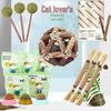 Catnip Lollipop: Cat Treat & Teaser with Matatabi Teething Stick