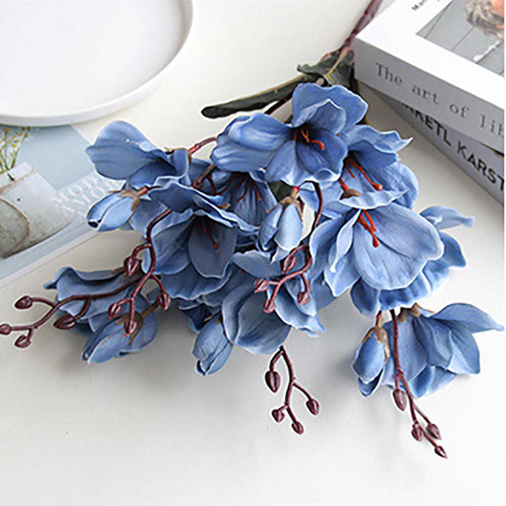 

Props Magnolia Flower Home Decor Artificial Flower Table Decoration Wedding Bouquet Fake Flower