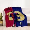 Lamine Yamal's Spain's Soccer Star Blanket Ultra-Soft Suitable for Seaside Picnics Sofa Four Seasons Universal Playful Design