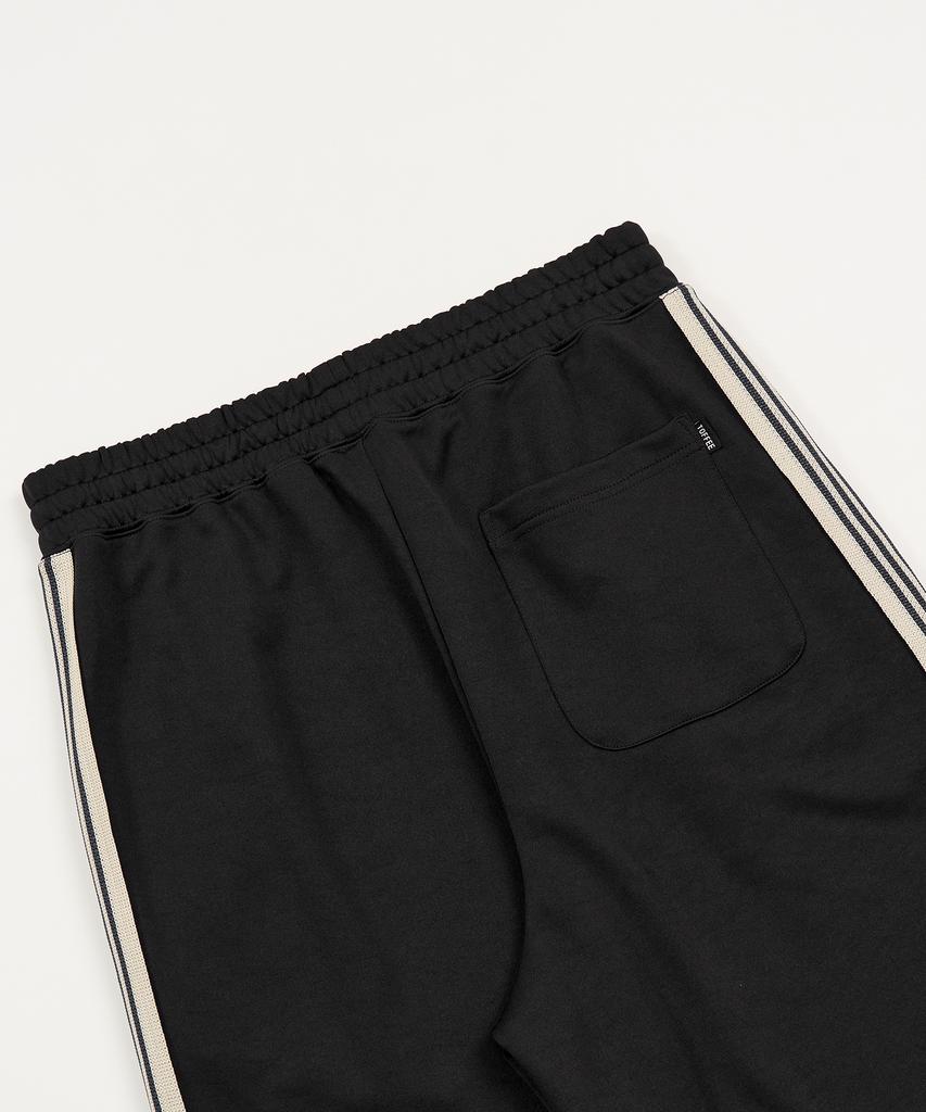 TOFFEE Side Line Track Pants (Black)
