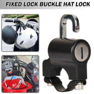1 stuks Veiligheidshelm Slot Batterij Auto Universeel Motorfiets Hangslot Vaste Haak Sloten Anti-diefstal Handvat