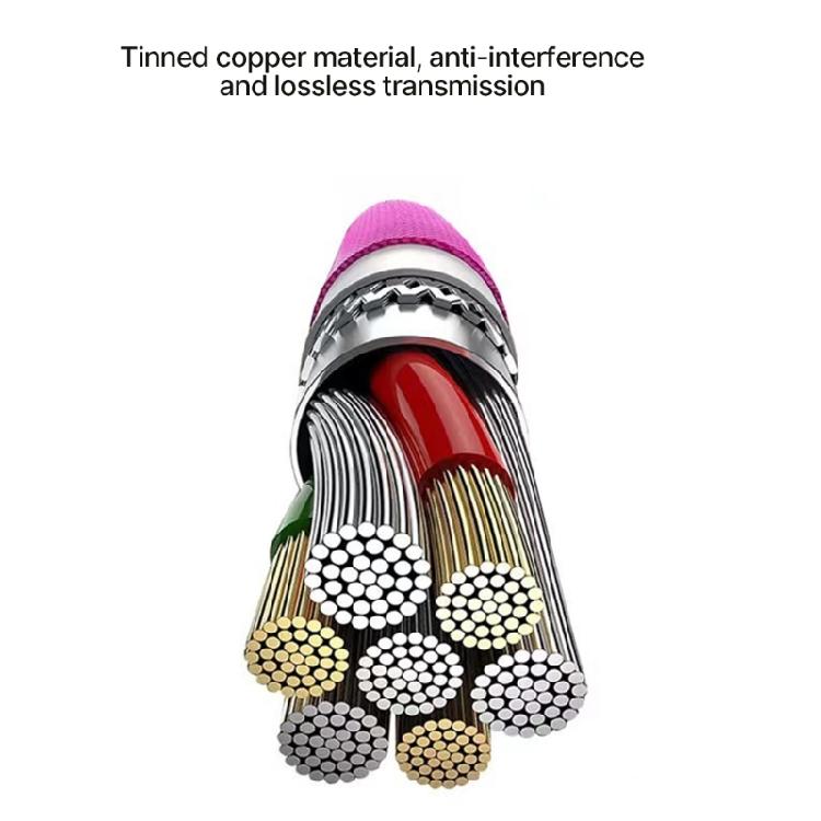 Coiled Keyboards Cable Aviation Cord TypeC to USB A for Mechanical Game Keyboards Charging Cord