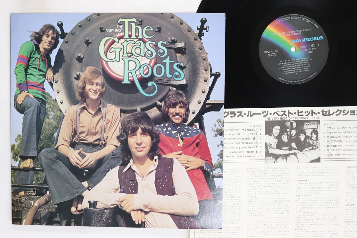 Виниловая пластинка GRASS ROOTS Very Best Of The Grass Roots VIM4033 MCA 1979 Япония Рок Б/у