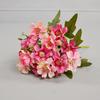 Fake Flower Useful Anti-fade Clear Texture Simulation Flower DIY Bridal Bouquet 6 Forks Artificial Cherry Blossom Artificial Flower