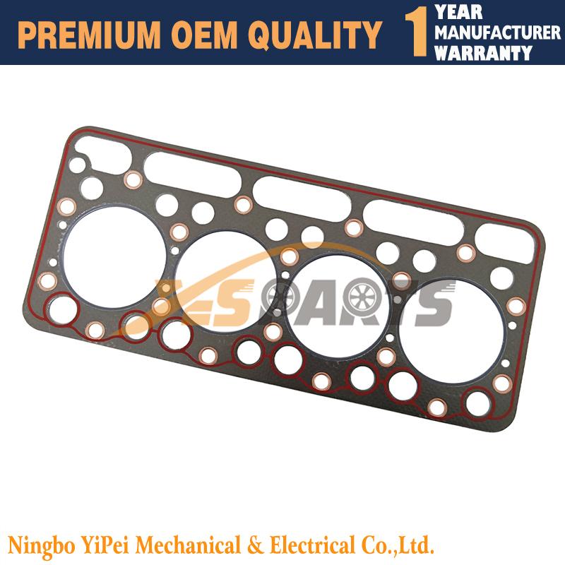 Guarnizione Testa Cilindri V1702 PER Motore Kubota V1702 V1702B Trattore L2850DT Mini Escavatore KH90 Bobcat 743 733 Skid Loader