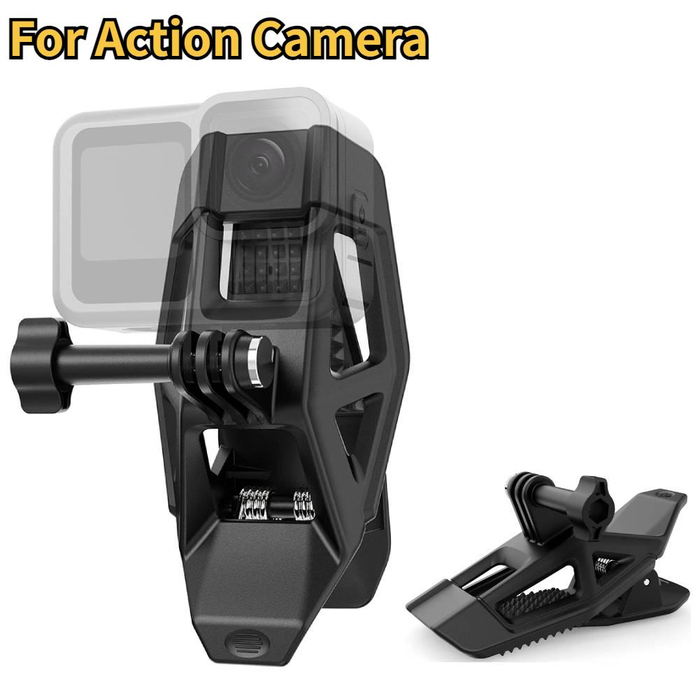 Universal Motorcycle Helmet Strap Chin Mount for DJI Osmo 360/Action5 PRO/4/3/GoPro 13 12 Insta360 X5 Sport Camera Clip Bracket