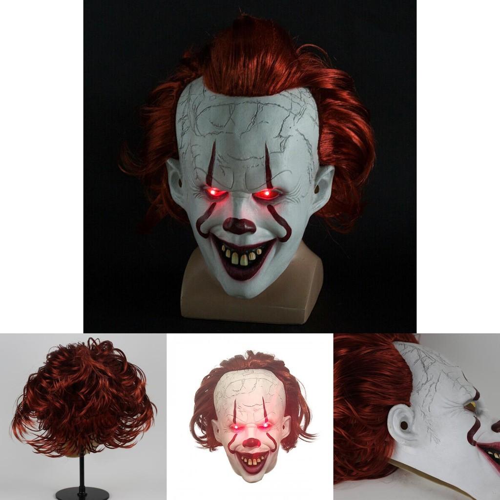 Scary Stephen King's It Mask For Halloween Men Joker Costume Cosplay