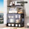 Desktop side cabinet Kitchen storage cabinet Countertop cupboard Shelf storage cabinet Tea side cabinet Household tea set