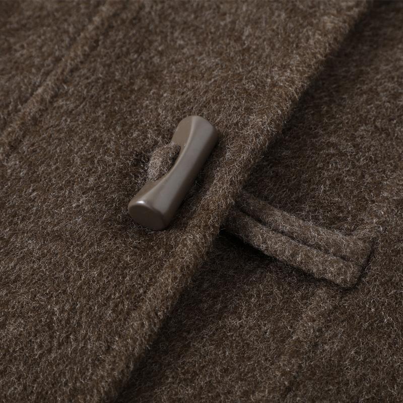 Middle Age Women's Wool Coats and Mixtures Plus Size Autumn Outerwears Elegant Loose Lady Jackets