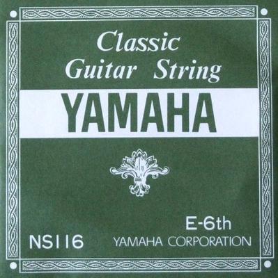 YAMAHA NS116 klasik gitar telleri 113 6 tel gevşek Yamaha [1 tel]