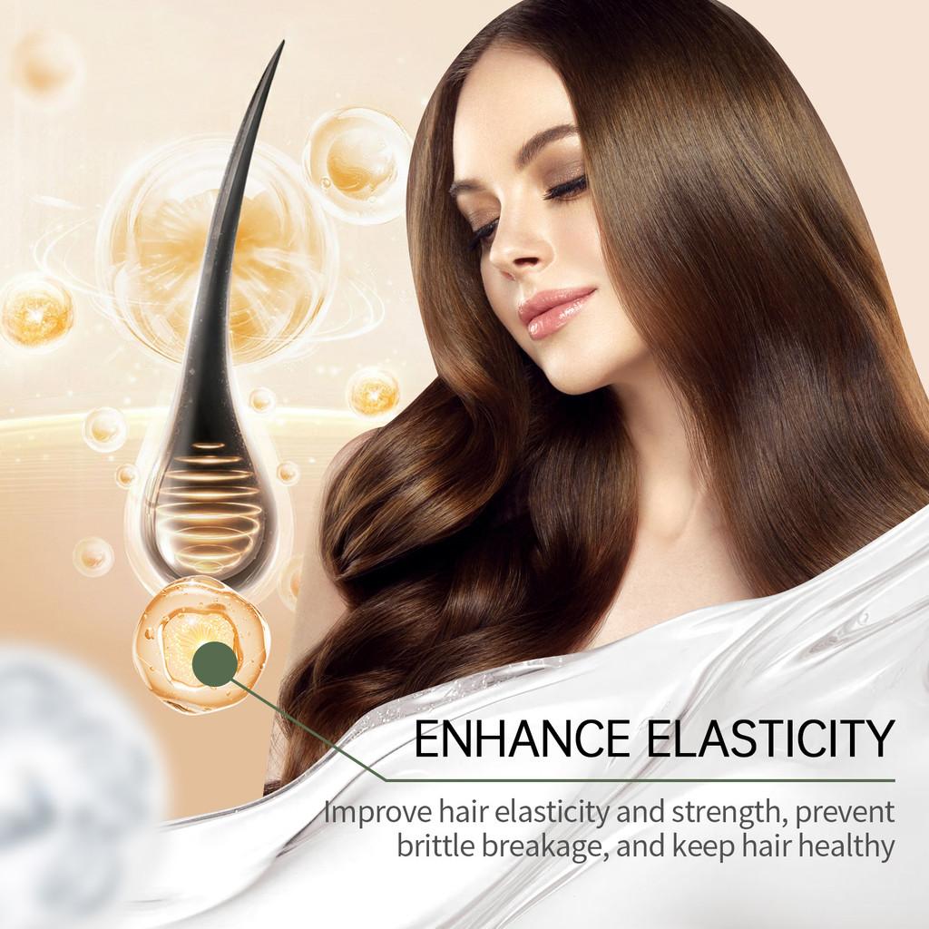 Jaysuing Rosemary Hair Mask For Moisturized And Smooth Frizzy Hair With Glossy Finish