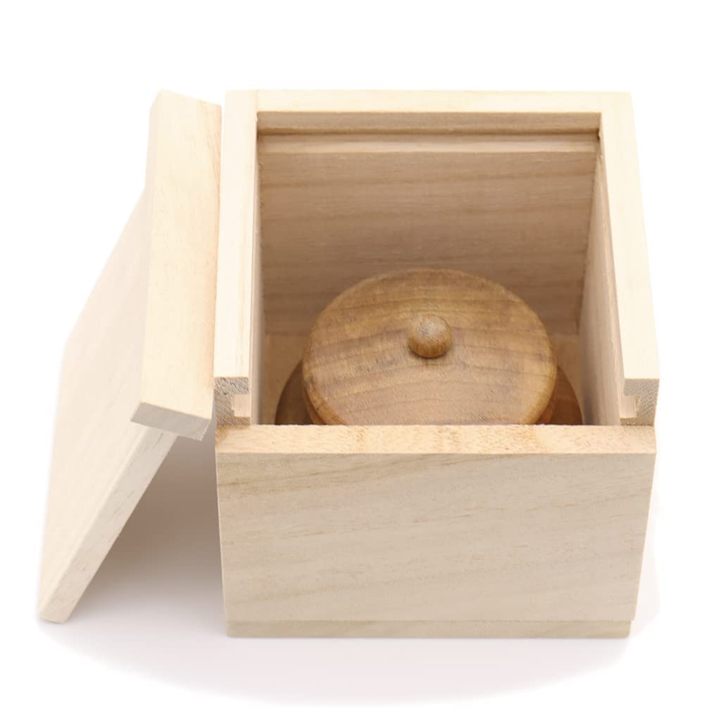 Special Buddhist Statue Medicine Jar of Yakushi Nyorai with Paulownia Box Dimensions of Paulownia Height Length Solid Camphor No Coating 6990 Kurita's
