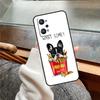 French Bulldog Case For Realme 11 12 13 14 Pro Plus C53 C55 C51 C25 C63 C61 C65 C67 C71 C75 GT6 GT7 15 Pro