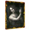Vintage Classical Art Figure Metal Iron Painting Living Room Wall Decor Retro Home Decoration Craft Gift