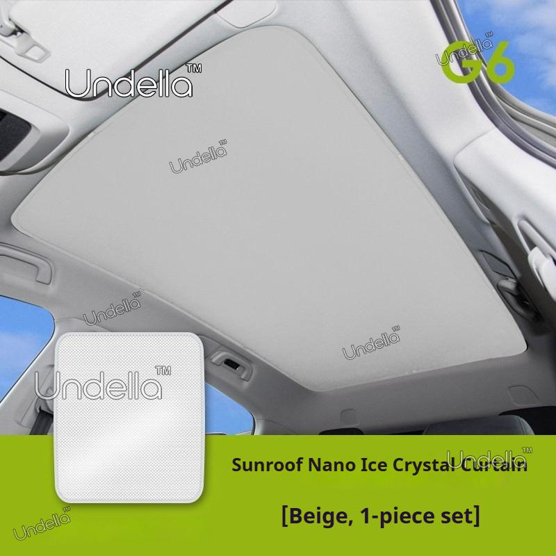 For XPENG G6 2026 2025 2027 Sunroof Sunshade Roof Sun Shade Curtain UV Protection Heat Insulation Cover Car Interior Accessories