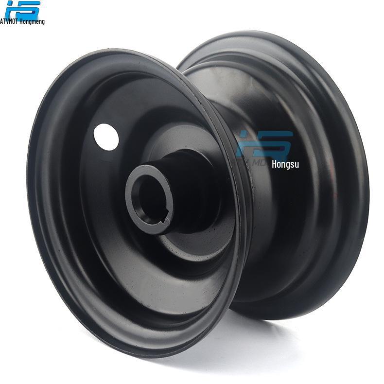 ATV Beach Car 4-inch Steel Rims and Tires for Small Four-Wheel Karts