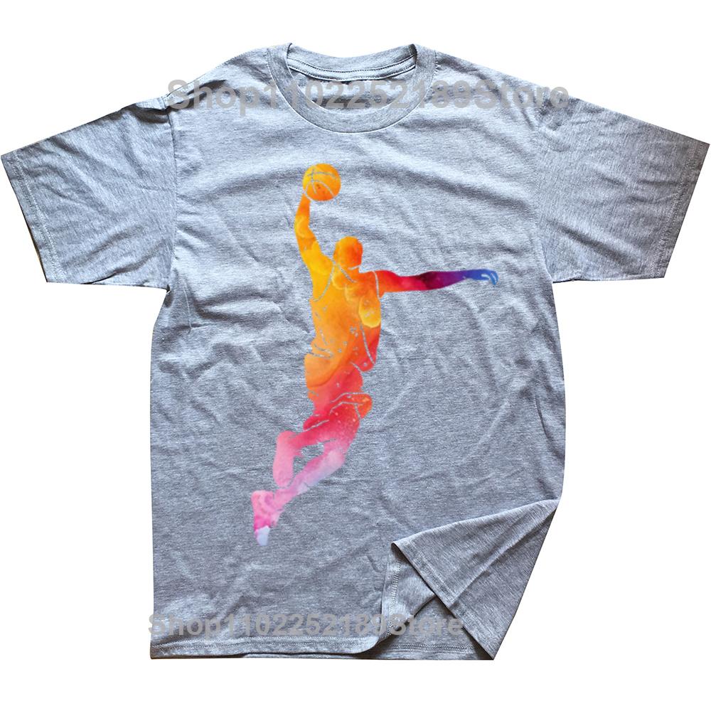 Funny Basketball Player Tshirts Men Womens Fashion Casual 100 Cotton Loose Oversized Basketballer Sports Graphic T Shirt