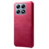 For Xiaomi 14T Pro Case Calf Texture PU Leather Hard PC Protective Phone Cover