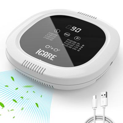 Rechargeable 10000mAh Ozone Generator, Ozone Deodorizer, Home Air Purifier, Powerful Deodorizer, Sterilizer, Wireless, Quiet Operation, Ion Generator,