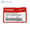 Genuine Thai Honda PCX Right Brake Lever for and Part and JF28, JF56, JF81, JK05, PCX150, KF12, KF18, KF30, PCX160, KF47. Numbers 53175-KWN-901
