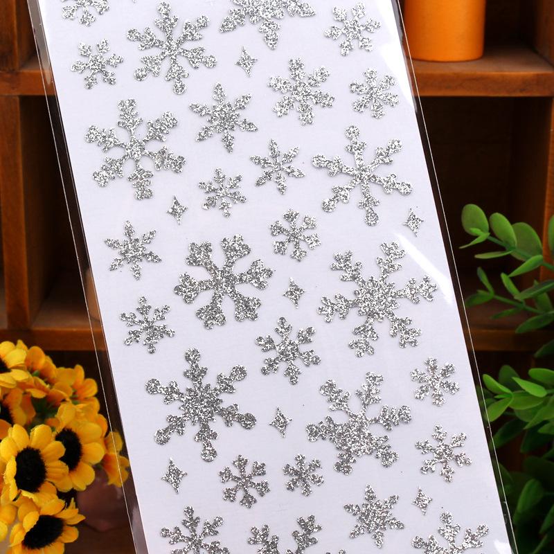 

Gold Glitter Spark Heart Star Animal Cown DIY Stickers Self-adhesive New Year Gift for Kid Face Scrapbook Decora Bright Stickers 9*22cm