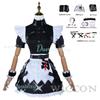 Ellen Joe Cosplay Costume Game Zenless Zone Zero Cosplay Wig Victoria Housekeeping Women Cute Maid Dress Ellen Joe Cosplay Tail
