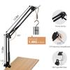 Desktop Foldable Microphone Stand with Extendable Microphone Arm for SoloCast USB Boom Arm Microphone, Adjustable Suspension Boom Scissor Arm for Hype