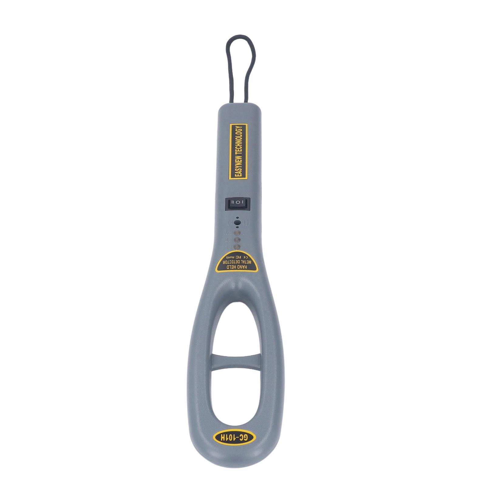 

Ручной металлоискатель со звуком, светом, вибрацией, сигнализацией, высокочувствительный сканер металла