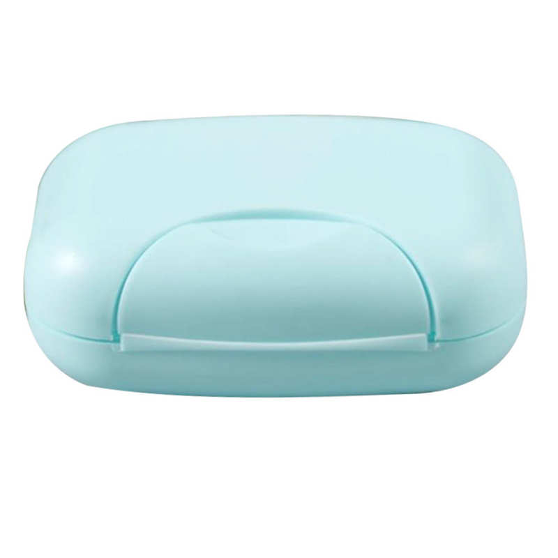 

1pc Leak Proof Travel Soap Case, Waterproof Portable Soap Container Holder for Bar Soap, Compact for Home Hotel Gym Bag синий
