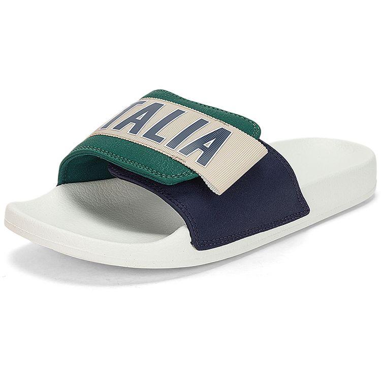 Kappa Retro Outdoor Beach Velcro Breathable EVA Non-Slip Slide Sandals Unisex Footwear Green Blue Black K0DX5LT10F-3066