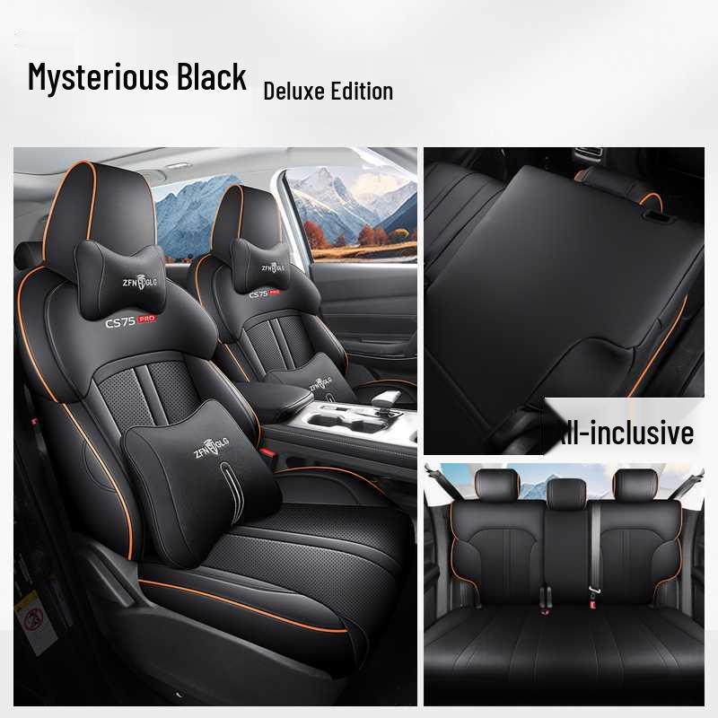 Changan CS75 PRO 2625 Car Seat Cushion - Universal Perforated Leather, Full Coverage for All Seasons