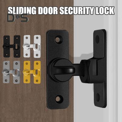 Serratura per Porta Fienile Installazione Semplice Antifurto Robusta Catenaccio a Barra per Cancello Sicurezza Serratura a Scorrimento per Porta per Bagno Giardino