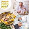18Pcs/set Pill Bottle Label Clip Set With Marker Pen Easy Medication Identification Mark Clips For Pill Medicine