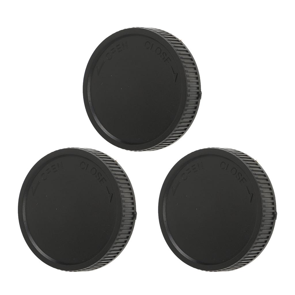 3Pcs Rear Lens Cap Portable Camera Body Cap Dust Protective Cover for T Mouth Telescope M42x0.75
